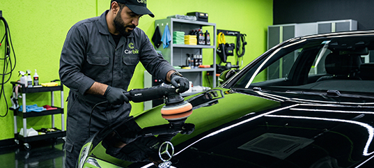 تلميع السيارات