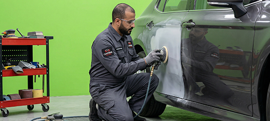 ورشة سمكرة السيارات