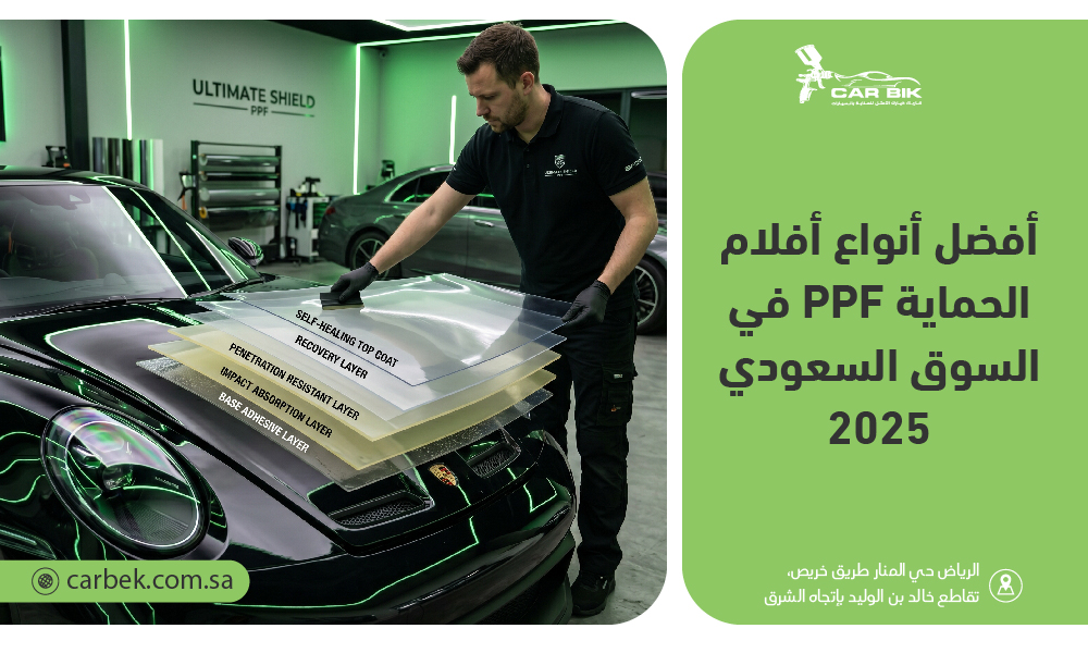 أفضل أنواع أفلام الحماية PPF في السوق السعودي - كار بك للسيارات